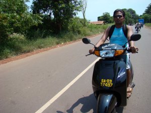 Activa Ride in Goa